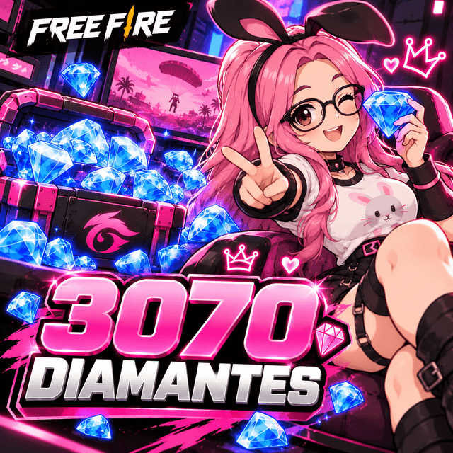 2800 Diamantes + 270 Bono
