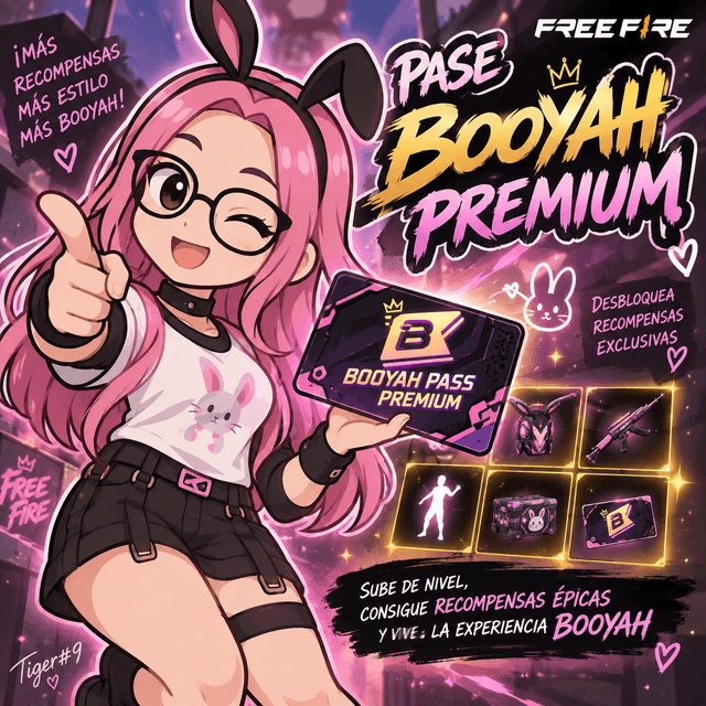 Pase Booyah Premium de Free fire